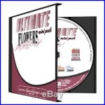FLOWERS CLIPART-VINYL CUTTER PLOTTER IMAGES-EPS VECTOR CLIP ART GRAPHICS CD