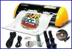 GCC 24 inch vinyl cutter LX EXPERT II Professional sign making software VINYL