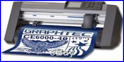 GRAPHTEC CE6000-40 Plus $2100 software and Vinyl Cutter FREE SHIP