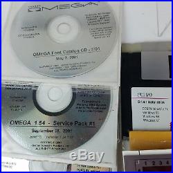 Gerber Omega 1.54 / 1.56 Software for Gerber Edge Vinyl Printer and Cutter Lot