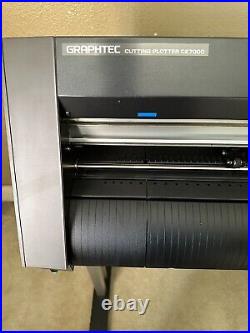 Graphtec CE7000-60 24 Vinyl Cutter and Plotter with Stand and Software. NEW