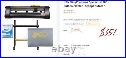 HPN VinylSystems Specialist 28 Cutter/Plotter Stepper Motor Software Included