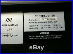JSI Sign Systems USA JSI Cut 24 Vinyl Cutter (No software/cables)