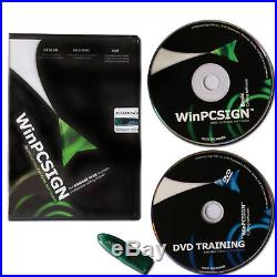LOW PRICE! WinPCSIGN 2012 SOFTWARE FOR REDSAIL VINYL CUTTER PLOTTER