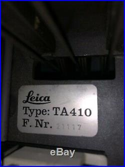 Leica TA 410 Vinyl Plotter Cutter With Computer and Software Working Condition