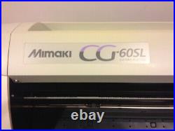 Mimaki cg60 vinyl cutter with soft ware