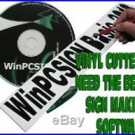NEW 2018 Pro vectorisation WinPCSIGN BASIC Software 600 Vinyl cutters drivers
