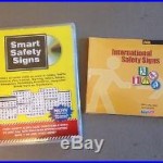 NEW Smart Safety Signs CD + FREE International Safety Sign CD Vinyl Cutter