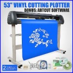 New 53 Cutter Vinyl Cutting Plotter With Stand Machine Artcut Software
