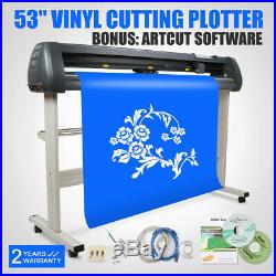 New 53 Vinyl Cutter Cutting Plotter Machine Artcut Software SK1350T