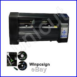 New Contour Cutting Mini 14'' Vinyl Cutter Winpcsign Software On Discount sale