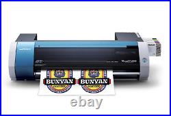New! Roland BN-20A CMYK 20 Printer/Cutter Warranty, Software & Ink Free Ship