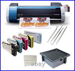 New! Roland BN-20A CMYK 20 Printer/Cutter w Warranty, Software & Ink