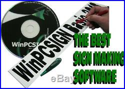 Pc-sign Basic 2018 Cutting Software For Vinyl Cutter Plotter Any 500 Drivers