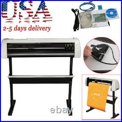 Pro 33 Electric Vinyl Cutter Plotter Sign Cutting Making Tool Machine Software