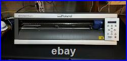 ROLAND CAMM-1 GX-24 Vinyl Plotter Cutter/Original Box/Software/User Manual/Cord