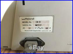 Roland CM-24 CAMM-1 Vinyl Cutter Plotter With manual & Roland Software