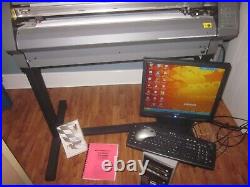 Roland Camm1 Pro CX-300 VINYL CUTTER COMPLETE withstand, PC & software PICKUP ONLY