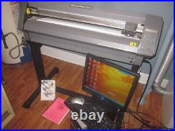 Roland Camm1 Pro CX-300 VINYL CUTTER COMPLETE withstand, PC & software PICKUP ONLY