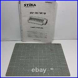 Roland Stika SV-15 Desktop Vinyl Cutter 13 Rolls Software Cables Manual Transfer