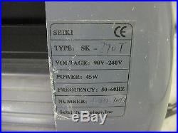 SEIKI 34 SK870T vinyl plotter cutter Works No Software No Cords