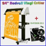 Sign Cutting Plotter Vinyl Cutter 24 REDSAIL RS720C+ WinPCSIGN 2012 Software