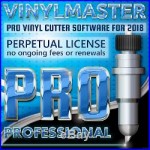 Sign Design Vinyl Cutter Cutting Plotting Software Trace/Nest VinylMaster Pro V4