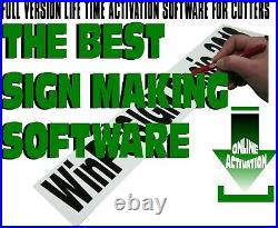 Sign Making & Editing software. SVG Vinyl cutters drivers BETTER vectorisation