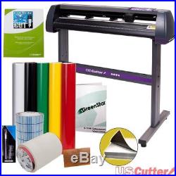Sign Making Kit Vinyl Cutter with Design & Cut Software 34 inch Supplies Tools