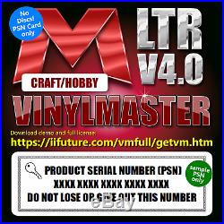 Sign Making Software Hobby Vinyl Cutter Plotter VinylMaster Ltr download-No Disc