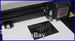 Sign Max 24 VINYL CUTTER for sign making business+WinPCSIGN PRO 2014 software
