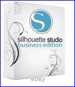 Silhouette Black Cameo 4 Business Bundle with Oracal Vinyl, Guides, Software