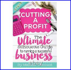 Silhouette Pink Cameo 5 Business Bundle with Vinyl, Guides, Software, Tools