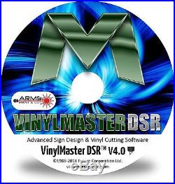 Specialist Contour Cutting Software for Vinyl Sign Cutters VinylMaster DSR V4.0