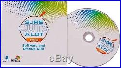 Sure Cuts A Lot Pro Vinyl Cutter & Rhinestone Design Software Roland Graphtec