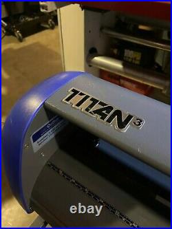 Titan 3 Vinyl Plotter/Cutter w ARMS contour cutting w VinylMaster CUT Software
