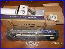 US CUTTER MH871 PLOTTER 34 VINYL CUTTER NEW IN BOX with Stand & Software