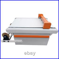 US Stock 24x35 Auto Fed Flatbed Digital Cutter Roll Cutter 6090F with cadlink