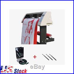 USA! 24 Redsail Vinyl Cutter Plotter with Contour Cut Function + FREE Software