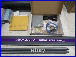 USCUTTER MH871-MK2 34'' Vinyl Cutting Plotter With Software And Supplies