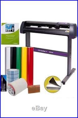 USCutter Vinyl Cutter MH 34in BUNDLE Sign Making Kit withDesign & Cut Software