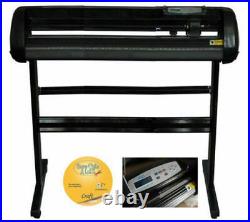 Used 34inch 500g Sign Cutting Plotter Vinyl Paper Cutter with Craftedge Software