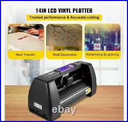 VEVOR 14 Vinyl Cutting Plotter Kit withSignMaster Design Cut Software 3 Way