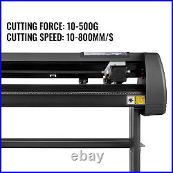 VEVOR 28 Vinyl Cutter Plotter Sign Cutting Machine Software 3 Blades LCD Screen