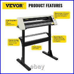 VEVOR 28 Vinyl Cutter/Plotter Sign Cutting Machine Software 3 Blades LCD White