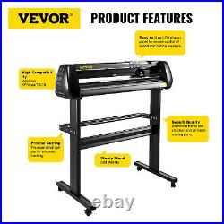 VEVOR 34 Vinyl Cutter / Plotter, Sign Cutting Machine withSoftware + Supplies