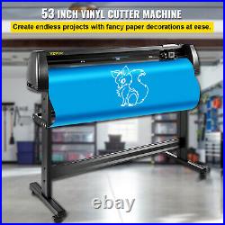 VEVOR 53 Vinyl Cutter/Plotter Sign Cutting Machine Software 3 Blades LCD Screen