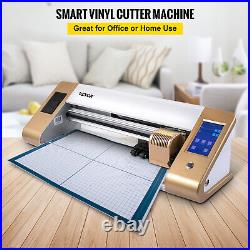 VEVOR Vinyl Cutter Machine 18in Plotter Sign Cutting Software 3 Blades LCD Panel