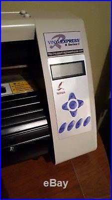 vinyl express r series 2 with lxi professional sign making software