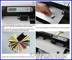 Vinyl Cutter 34'' Cutting Plotter Machine 870mm Paper Feed Plotter with Softwar